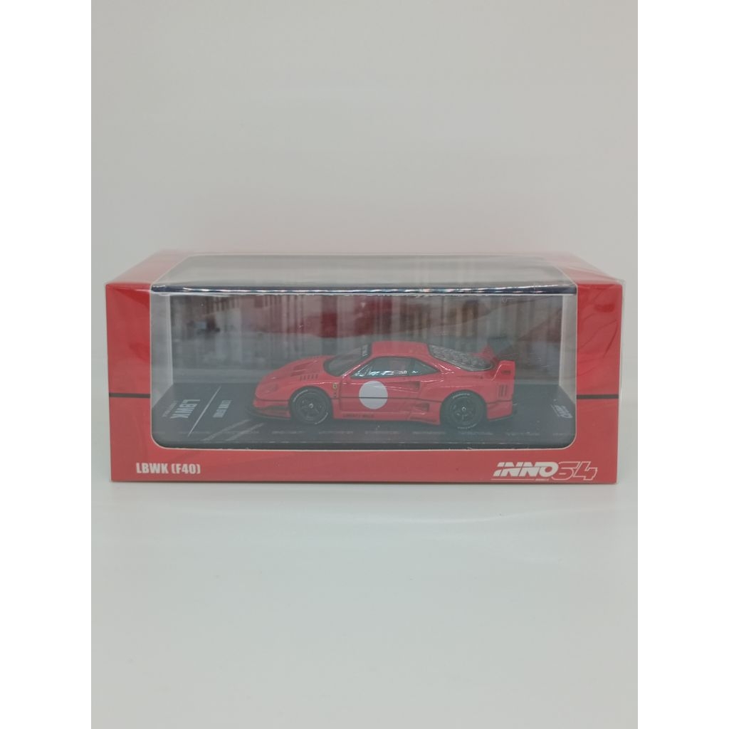 INNO64 1/64 LBWK Ferrari F40 (Red)