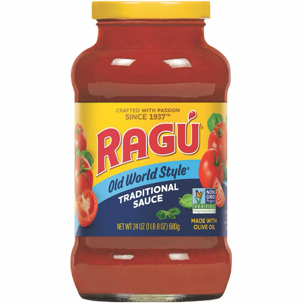 [ส่งด่วน] Ragu Traditional Pasta Sauce 737g/Ragu Homemade Pizza Sauce 397g./ Ragu Chunky Tomato Garl