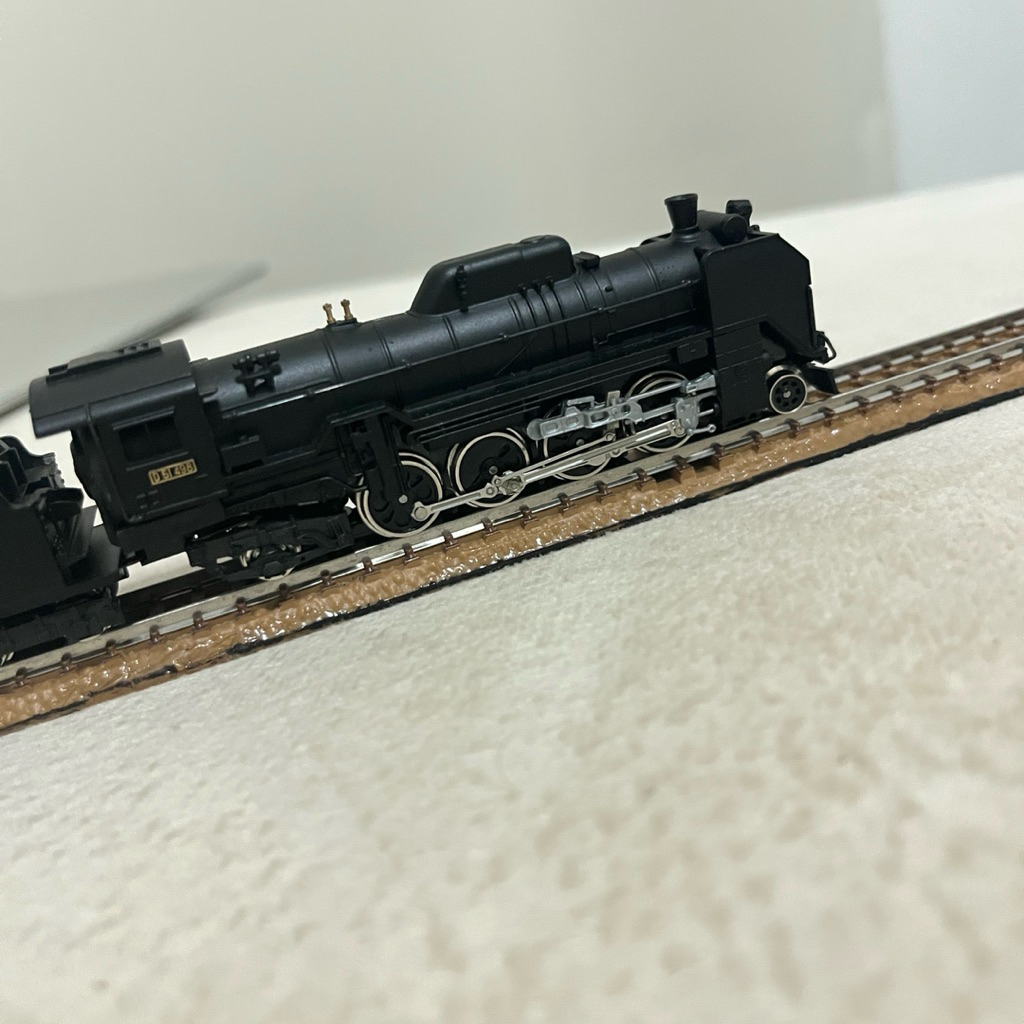 ส่งต่อโมเดลรถไฟ Micro Ace D51-498 ขนาด N scale มือสอง สภาพตามรูป วิ่งได้ปกติ 💡มีไฟส่องทางด้านหน้า
