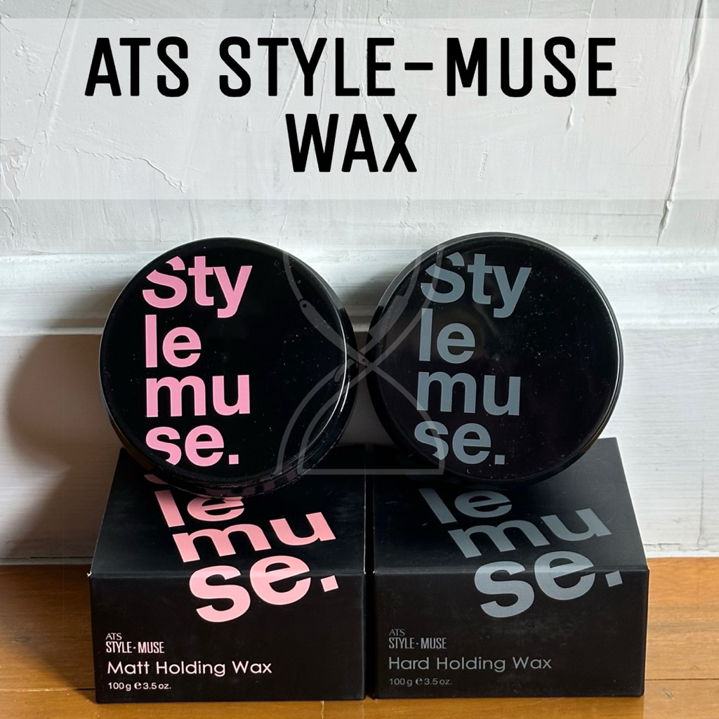 (พร้อมส่ง/เกาหลีของแท้) ATS STYLE MUSE WAX แว๊กซ์เซ็ทผม 2 สูตร MATT และ HARD HOLDING WAX ขนาด 100g