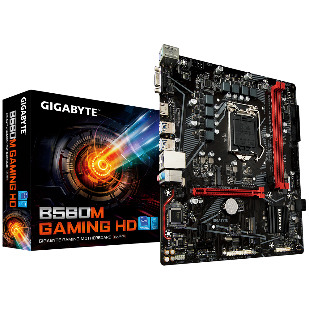 MAINBOARD (เมนบอร์ด) 1200 GIGABYTE B560M GAMING HD พร้อมส่ง