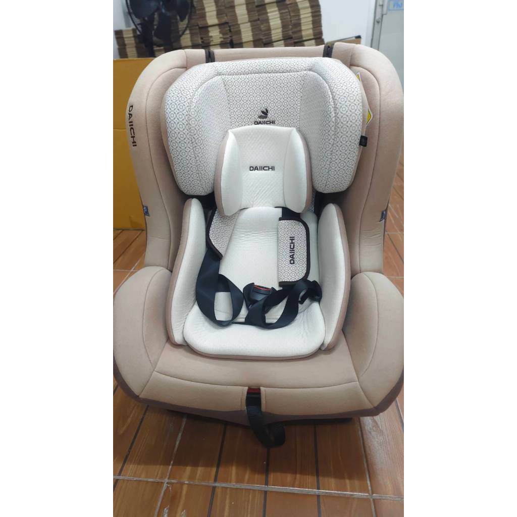 DAIICHI - First7 Plus Car Seat สี Organic Brown (ระบบIsofix) ** มือ2 สภาพดี**