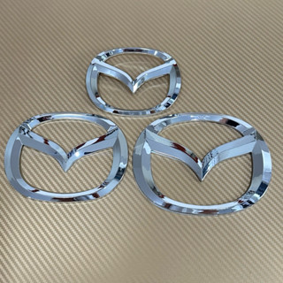 โลโก้* MAZDA สีชุบโครเมี่ยม ราคาต่อชิ้น