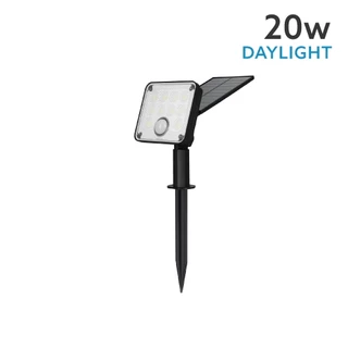 [1แถม1] LAMPTAN โคมไฟตกแต่งพลังงานแสงอาทิตย์ SOLAR LAMP LUMINIZE 20W พร้อมเซนเซอร์ความสว่างและความเคลื่อนไหว