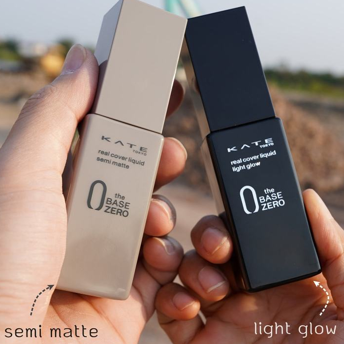 แบ่งขายพร้อมส่ง รองพื้น3รุ่น Kate Real Cover Liquid Semi-Matte / Light Glow / Virtual Skin Maker