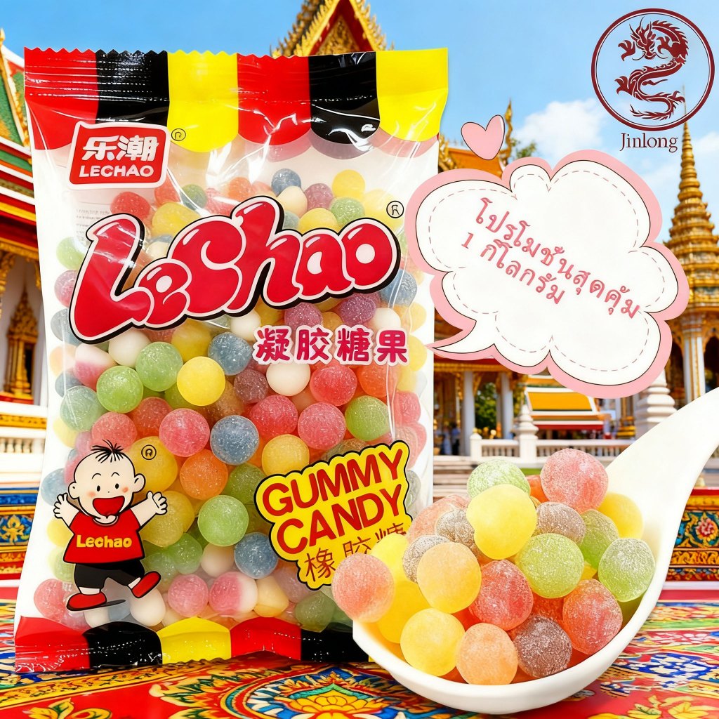 เห็ดที่มีสีสัน,ลูกอมเหนียว,บรรจุภัณฑ์ผสมรส 1000 กรัม,เห็ดหวาน,เด็กที่ชื่นชอบ（โรงงานขายตรง）
