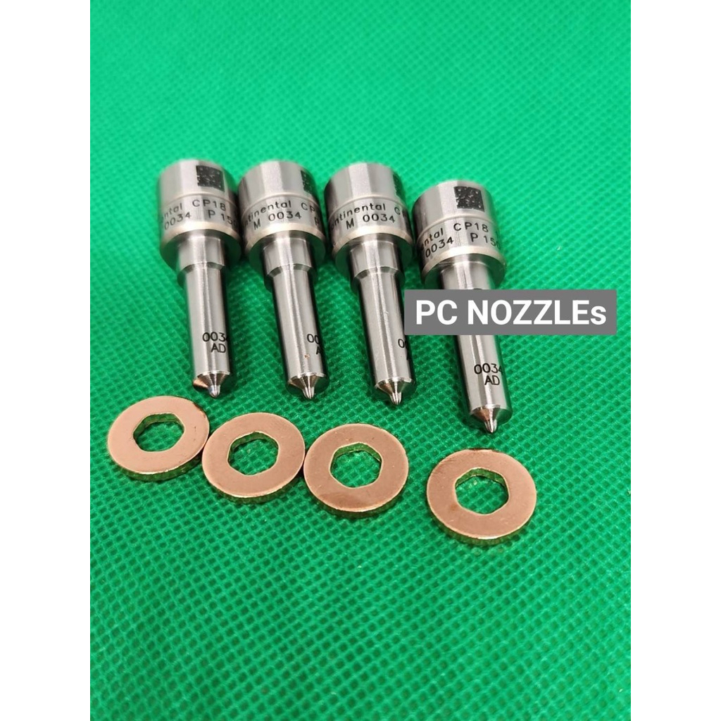 หัวฉีด M0034 ใส่แต่ง ฟร์อด T6 Ford Mazda Bt50 pro 2.2 ครบชุดปลาย 4ตัว+ แหวน ใส่แต่ง Ford ranger 2.2