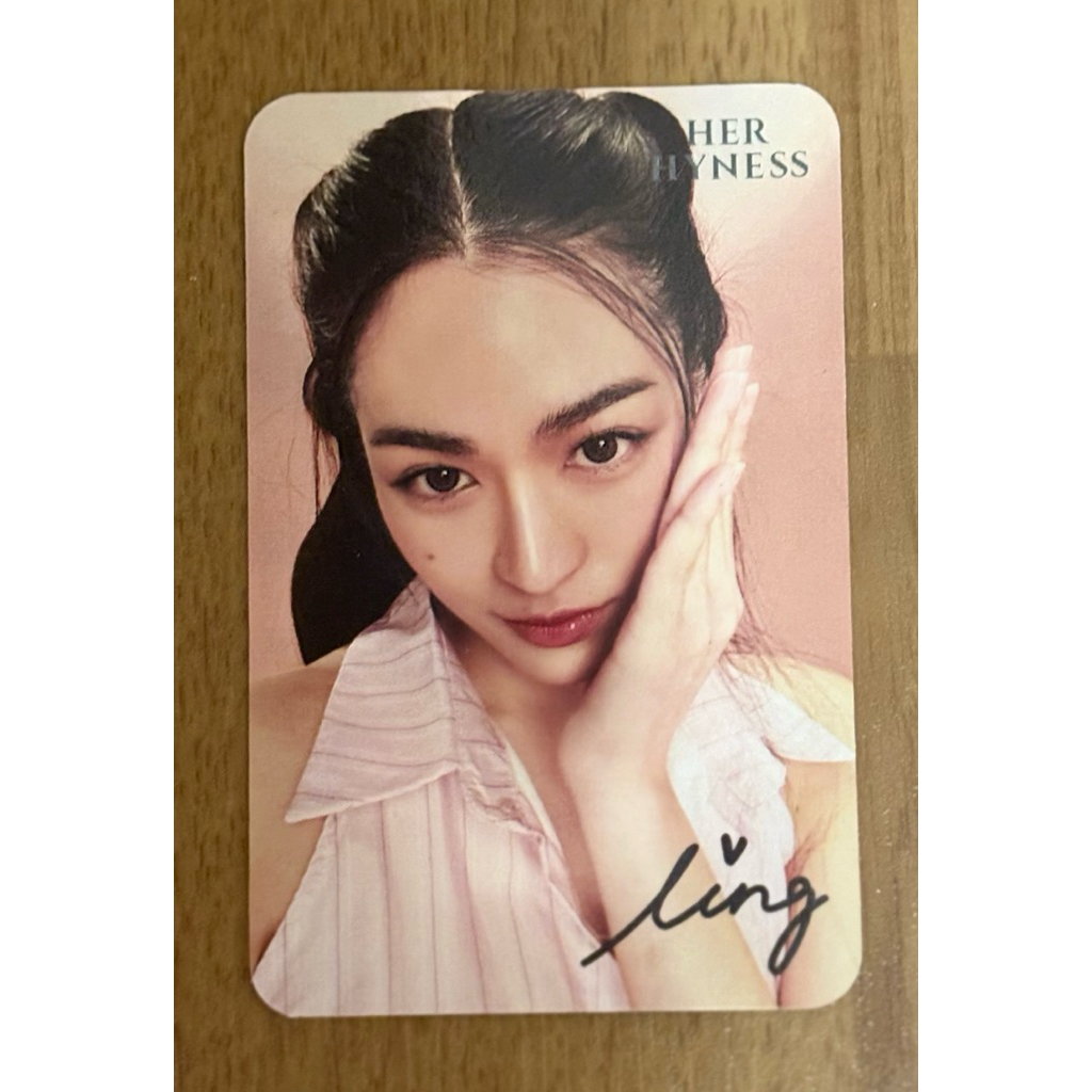 โฟโต้การ์ดหลิงหลิงคอง HER HYNESS ของแท้