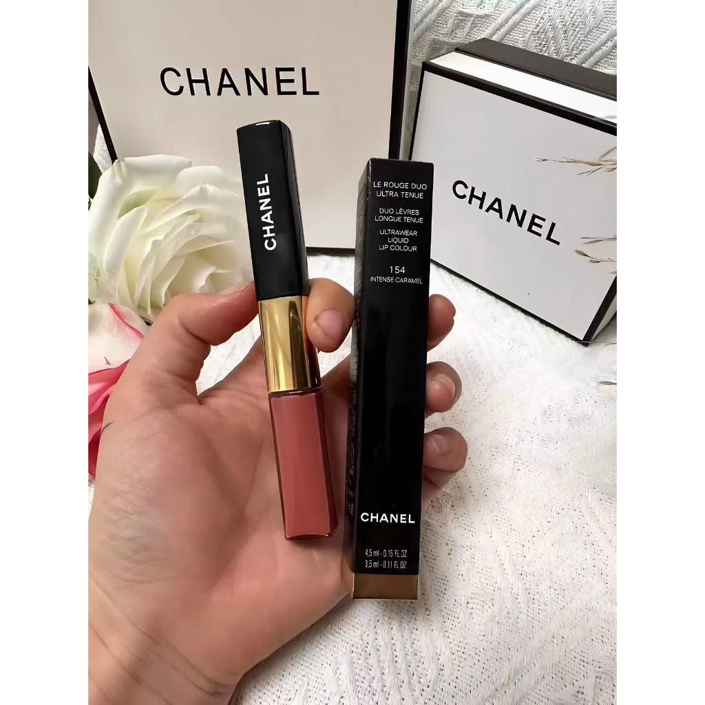 [ใหม่] ลิปสติก🅲🅷A🅽EL แท้ | Le Rouge Duo Ultra Tenue ลิปแข็งติดทน | สี 54 174 | แถมฟรีถุงซิป ส่งด่วน