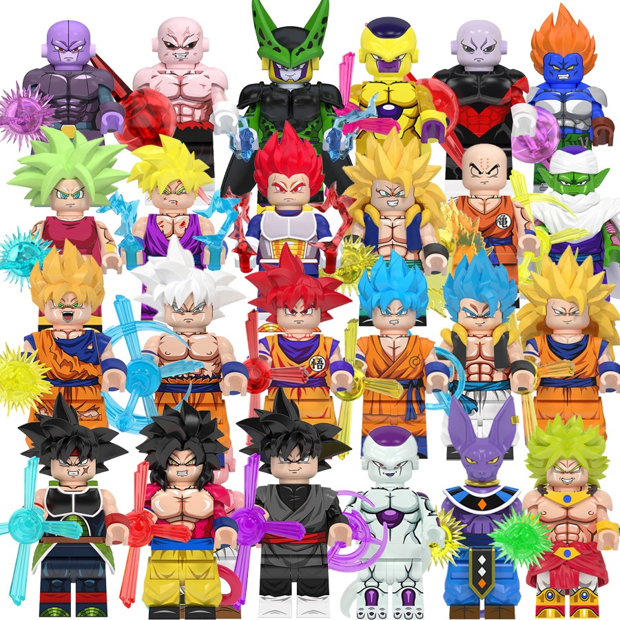 บล็อคตัวต่อ ดราก้อนบอลซูเปอร์ Dragon Ball Super Block Puzzle Dragon Ball