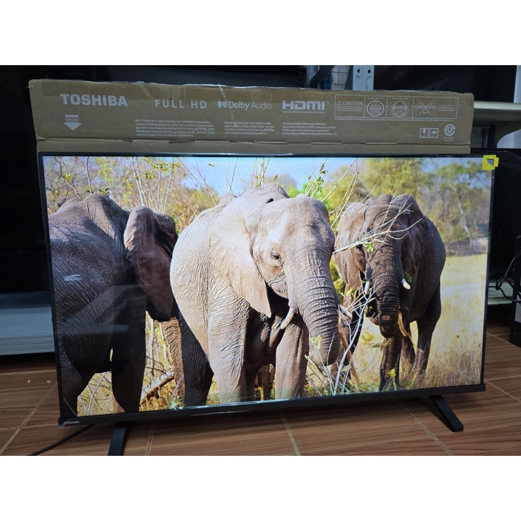 TOSHIBA 43S25NP Digital TV 43 นิ้ว สินค้าใหม่กล่องชำรุด
