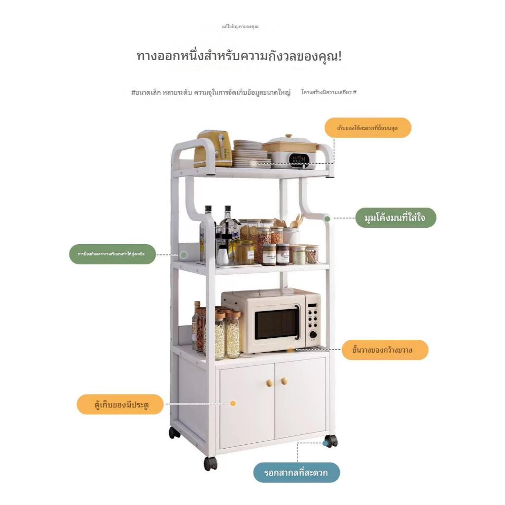 ชั้นวางของในครัว ชั้นวางสินค้า รับน้ำหนักได้ 600 กก ชั้นเหล็กวางของ 3 ชั้น ชั้นวางเหล็กแบบหนา ชั้นวางของ อเนกประสงค์ - รูปที่ 5