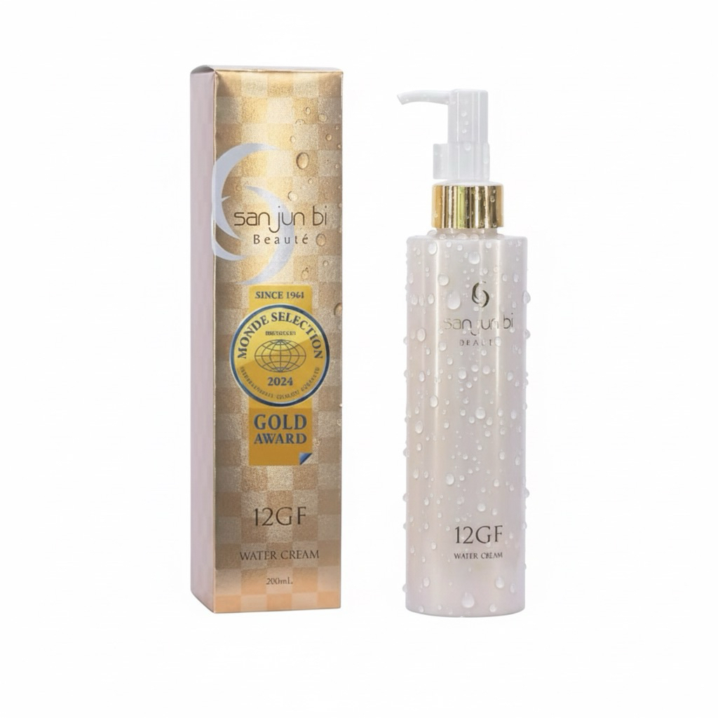 San Jun Bi Water cream 12GF สูตร Gold Award ครีมบำรุงผิว ครีมทา