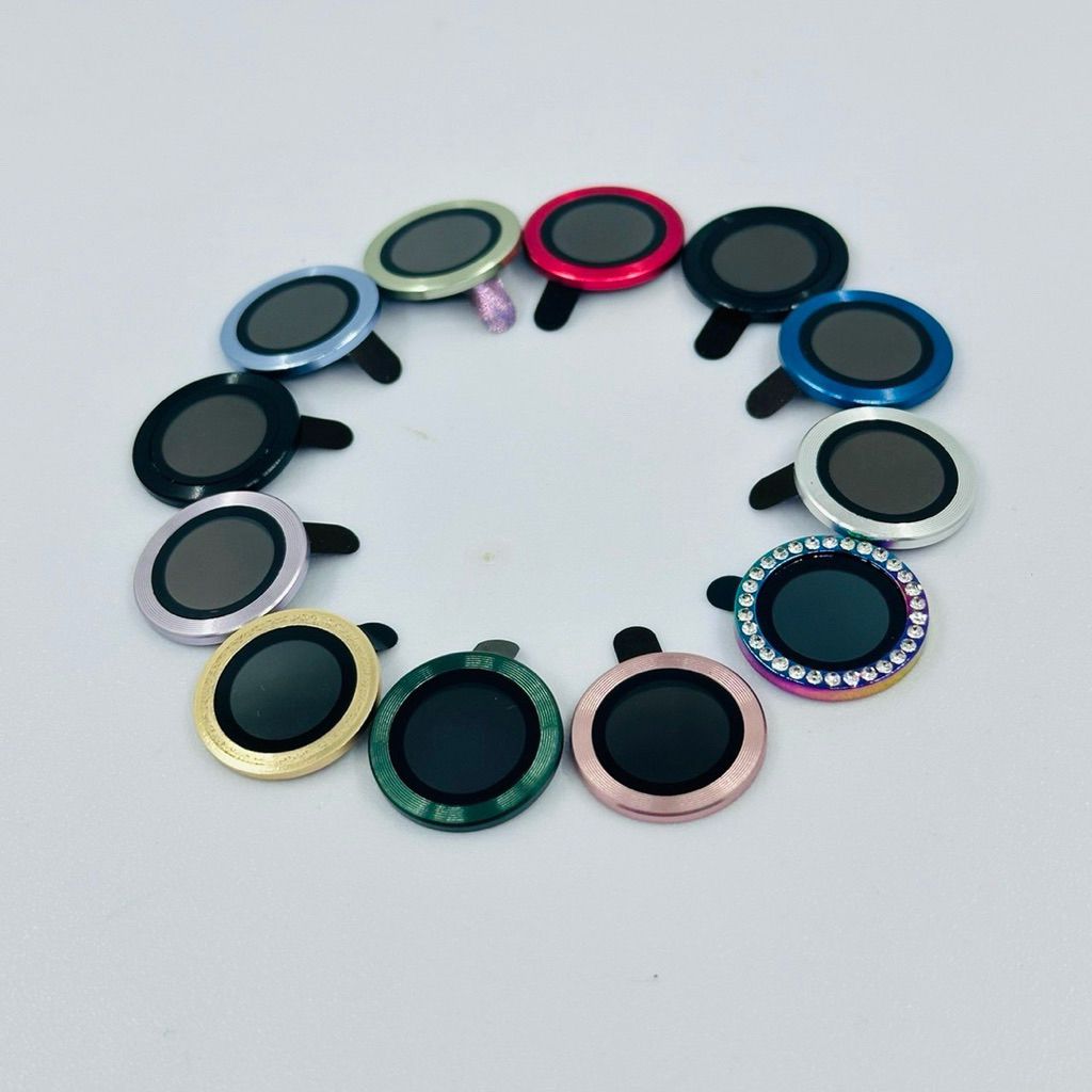 เลนส์กล้อง ไอแพดGen10 Gen11 Air4 Air5 Air6 Air7 Mini6 Mini7  วงแหวนเลนส์กล้องสีพื้น