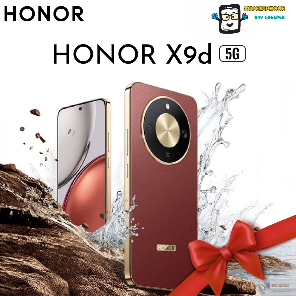 Honor X9d 5G (12/256GB) AMOLED จอ 6.79 นิ้ว แบต 8,300mAh(By Shopee  SuperTphone1234)