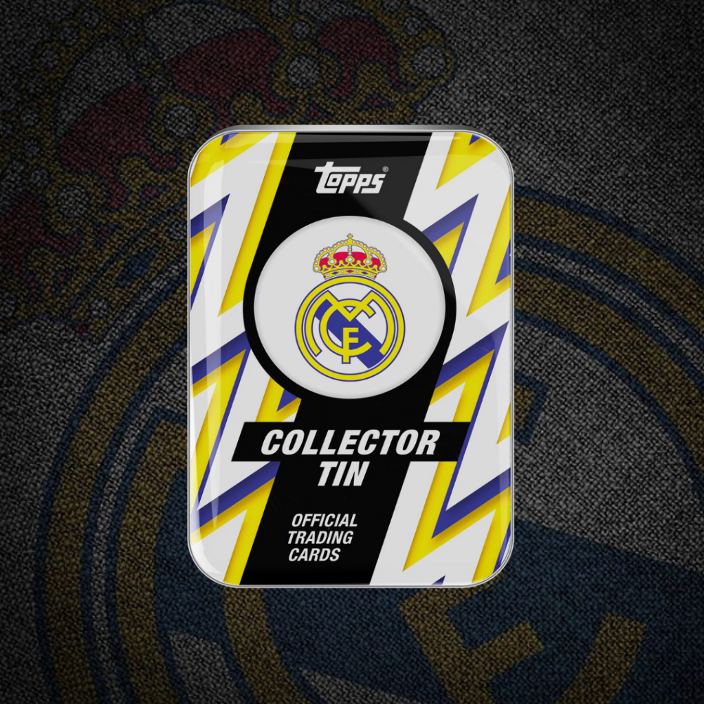 [ ยกกล่อง] พร้อมส่ง!! 2025-26 Topps Collectors Tin : Real Madrid (p3)