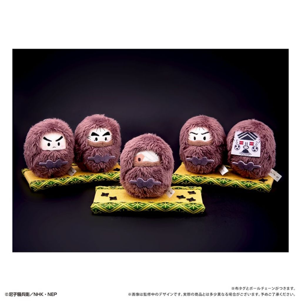 (🍊พรีออเดอร์)Nintama Rantaro Kurumi Tina Plush Vol.8 ตุ๊กตาพวงกุญแจ ทาปินุย