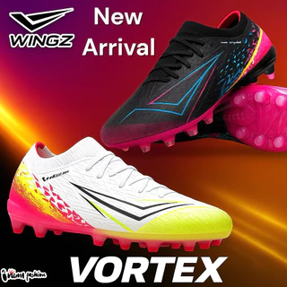 NFshoes รองเท้าสตั๊ด วิงส์ รุ่น VORTEX / META Wingz WZ1010 รองเท้าฟุตบอลหนังสังเคราะห์ น้ำหนักเบา สำหรับสายสปีด