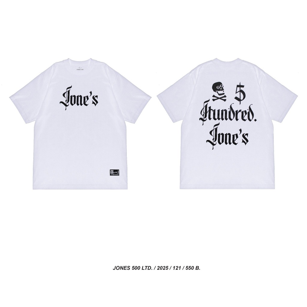 JONE500 เสื้อยืด Collection 2025-2026  | สินค้าแท้100%