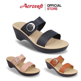 Aerosoft (แอโร่ซอฟ)  รองเท้าส้นสูงผู้หญิงเพื่อสุขภาพ รุ่น FW…