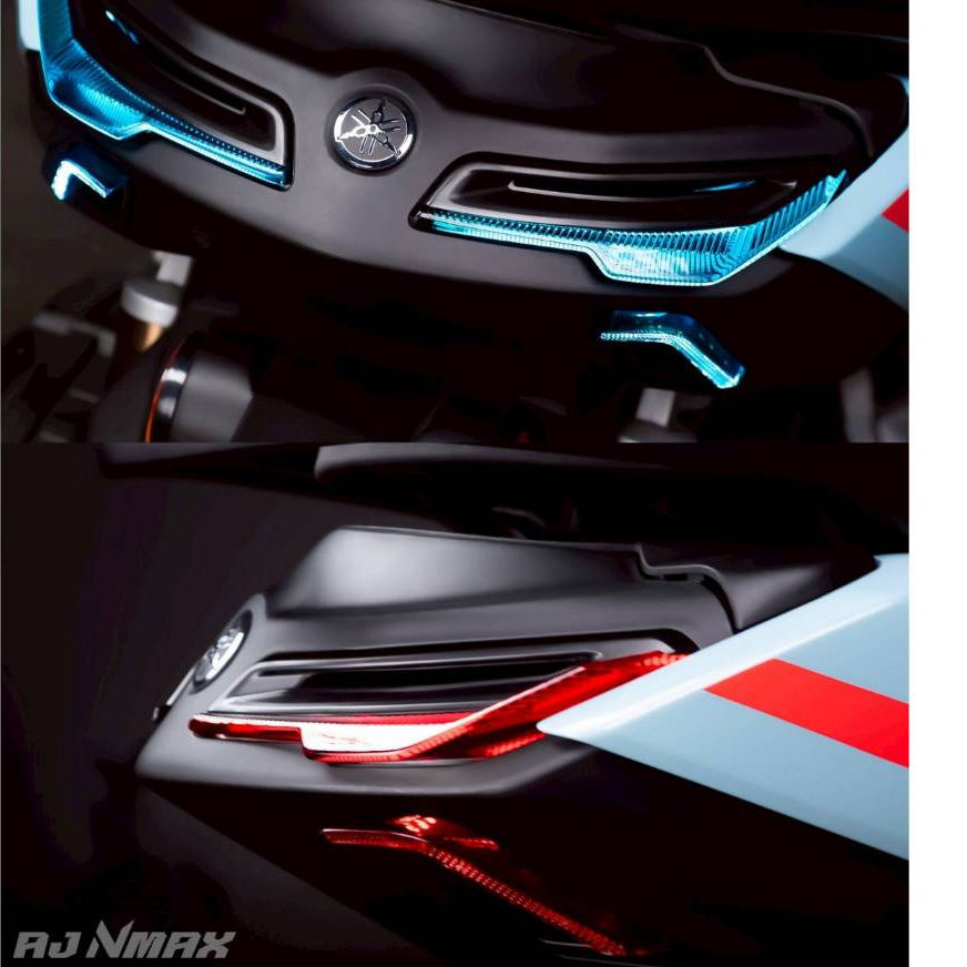 ไฟเลี้ยว RGB แบรนด์ AJ NMAX ไฟเลี้ยวสามารถเปลี่ยนสีได้
