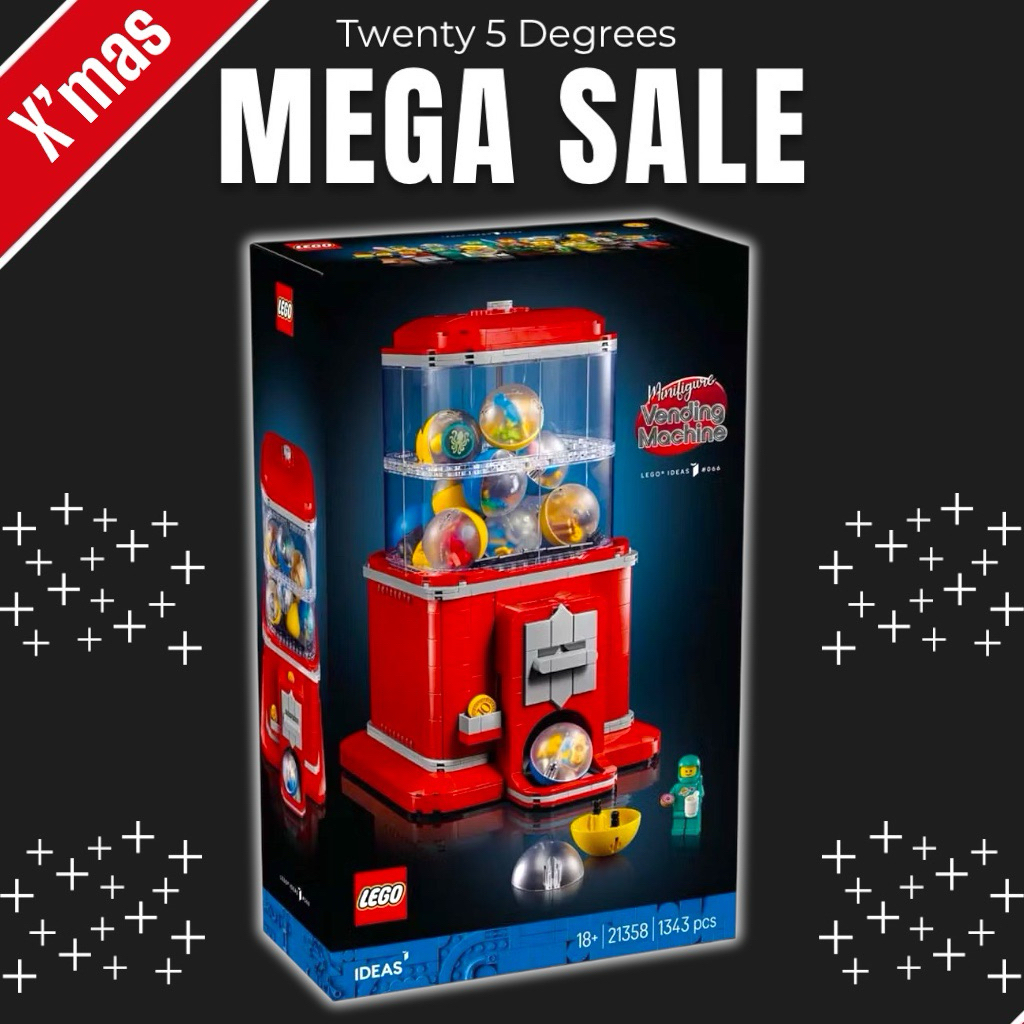 (พร้อมส่งด่วน รับประกันกล่องสวย) LEGO Ideas 21358 Minifigure Vending Machine