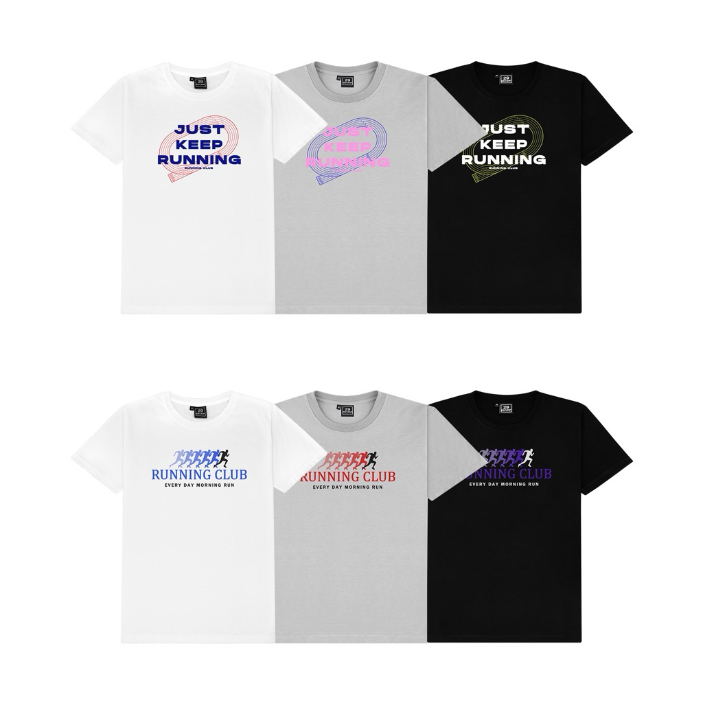 29decem - เสื้อยืด "Running Club Collection"