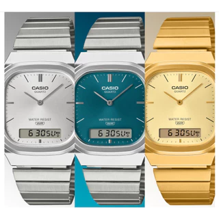New Casio Vintage AQ-240 ขนาดตัวเรือน 35.8 มม ประกันศูนย์ไทย 1 ปี