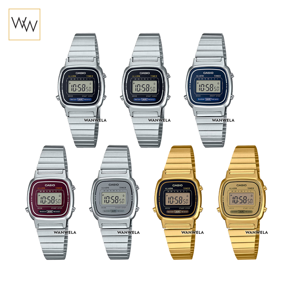 ของแท้ นาฬิกาข้อมือ Casio รุ่น LA670 (LA670WD / LA670WA / LA670WGA) ประกันศูนย์ CMG