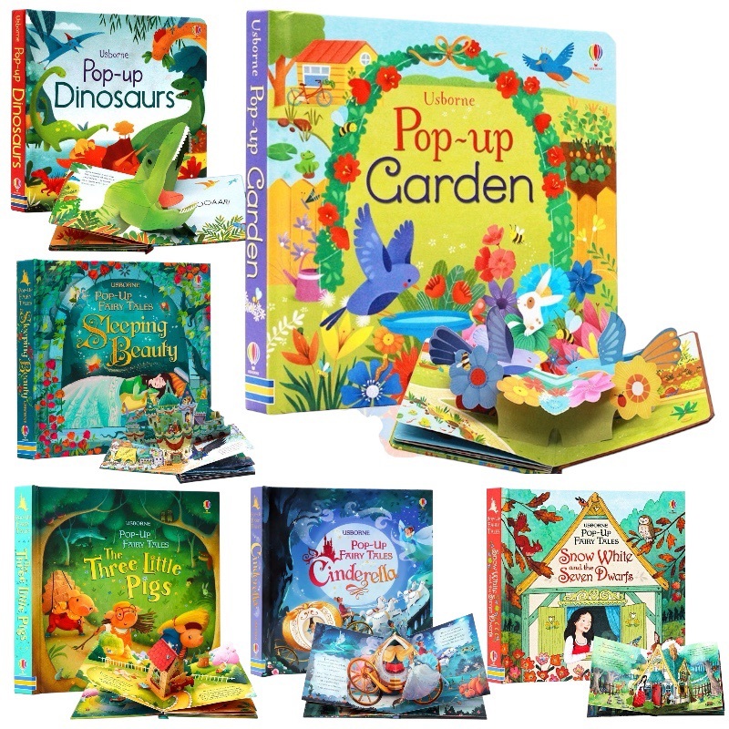 หนังสือนิทานบอร์ดบุ๊ค ป็อป อัพ 📚👑 เทพนิยาย Fairy Tale Pop Up Book