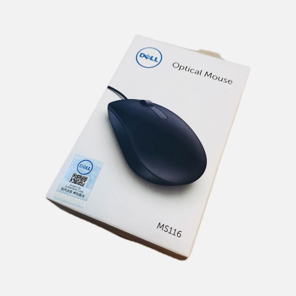 เมาส์ DELL Optical Mouse MS116