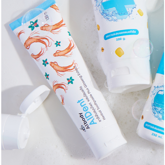 [สูตรเดิม] ยาสีฟันสมุนไพร ผสมสารสกัดโสม ไม่มีส่วนผสมของแป้งและสารขัดฟัน