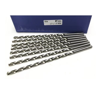 D43 ดอกสว่านยาวพิเศษ 2mm-12.5mm ยาว 250 mm เกรด HSS เจาะ พลาสติกไม้ เหล็ก