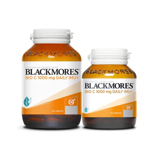 แพคสุดคุ้ม Blackmores Bio C 1000mg Daily Imu+ (120+30 tabs) แบลคมอร์ส ไบโอ ซี 1000 มก. เดลี ไอมู+