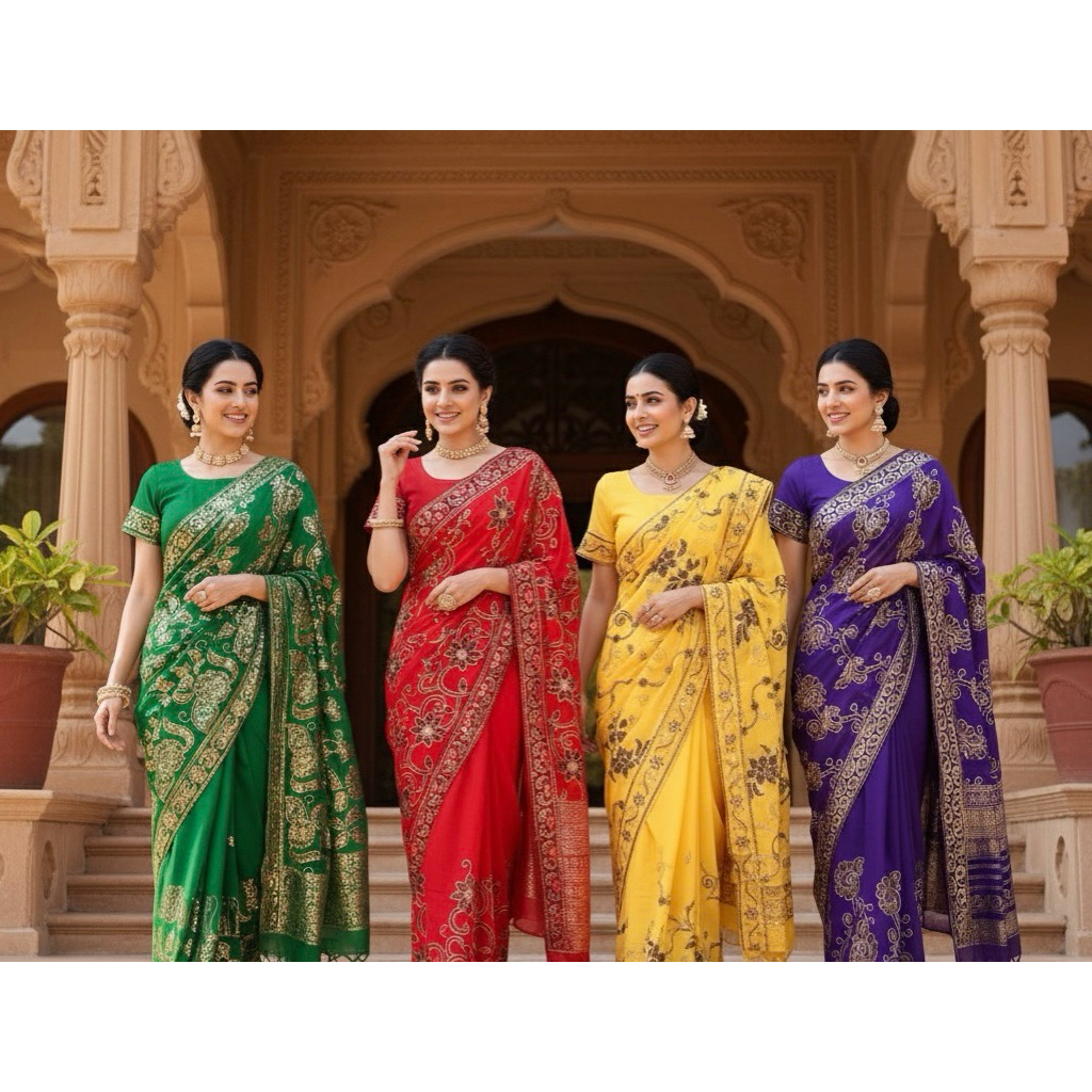🇮🇳saree 💥ส่าหรีพร้อมใส่ งานปักสวยๆจากอินเดีย ตัดเย็บสำเร็จพร้อมใส่ดีไซร์สำหรับคนไทยอ่านรายละเอียดก่อนสั่งซื้อ