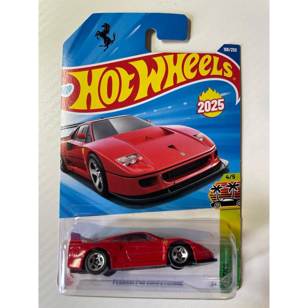 Hot Wheels FERRARI F40 COMPETIZIONE🔴ปี 2025