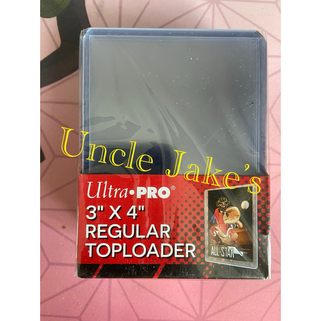 Ultra•Pro 3”x4” Regular Toploader 25 Pack (35PT)(กล่องละ 25 ใบ)