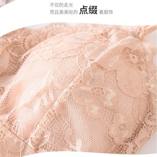 Soft Touch เสื้อกล้ามลูกไม้ เสื้อลูกไม้สายเดี่ยวครึ่งตัว มีสายคู่ ผ้าลูกไม้นิ่มใส่สบายมีฟองน้ำในตัว N01