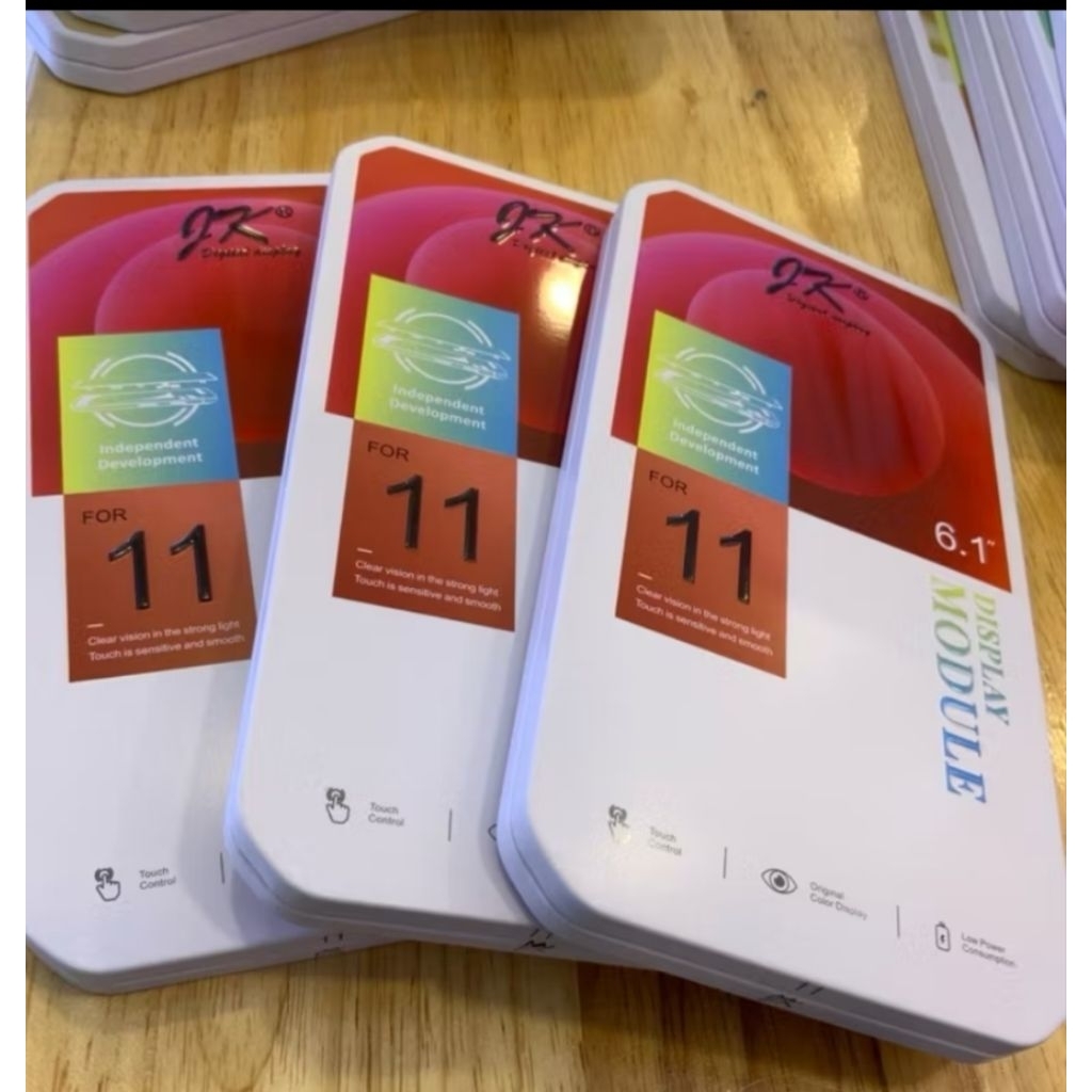 จอ LCD jk ใช้สำหรับมือถือ iPhone รุ่น x xs xr 11 11pro 11 promax 12 13 13 promax 14 14pro 15 15pro ฟรีชุดไขควง ประกัน 3ด