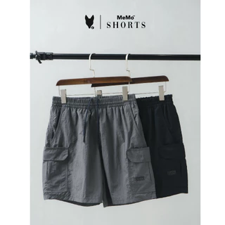 AEIOU กางเกงคาร์โก้ไนลอน ขาสั้น Memo Utility Cargo Nylon Shrot ลิขสิทธิ์แท้