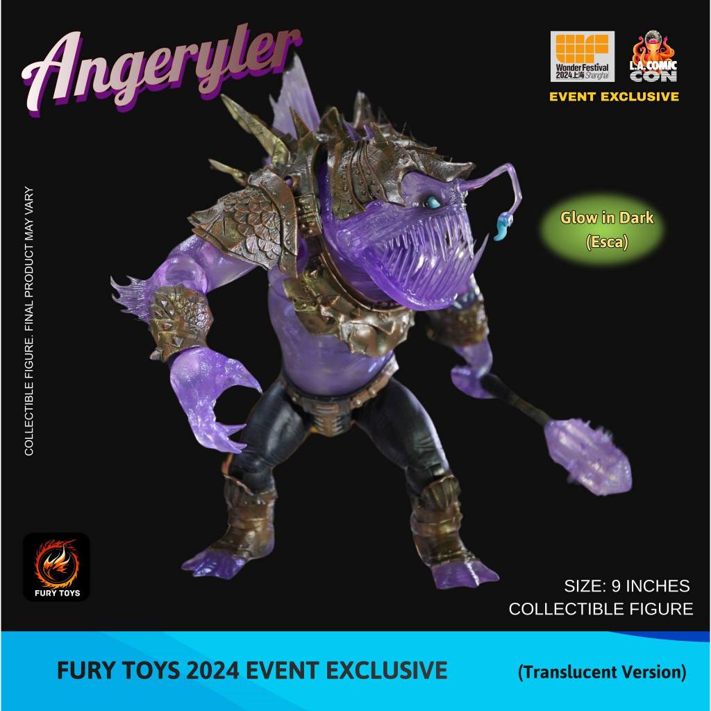 Fury Toys : Lantern Fish รุ่นโปร่งใส  (Exclusive 2024)