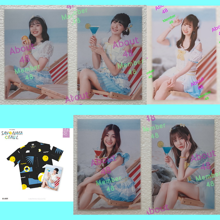 Sayonara Crawl แอคพิเศษ เสื้อฮาวาย แนวตั้ง (3/3) CGM48 คนิ้ง สิตา แชมพู Bnk ฺซิง11 รูปพิเศษ เสื้อ