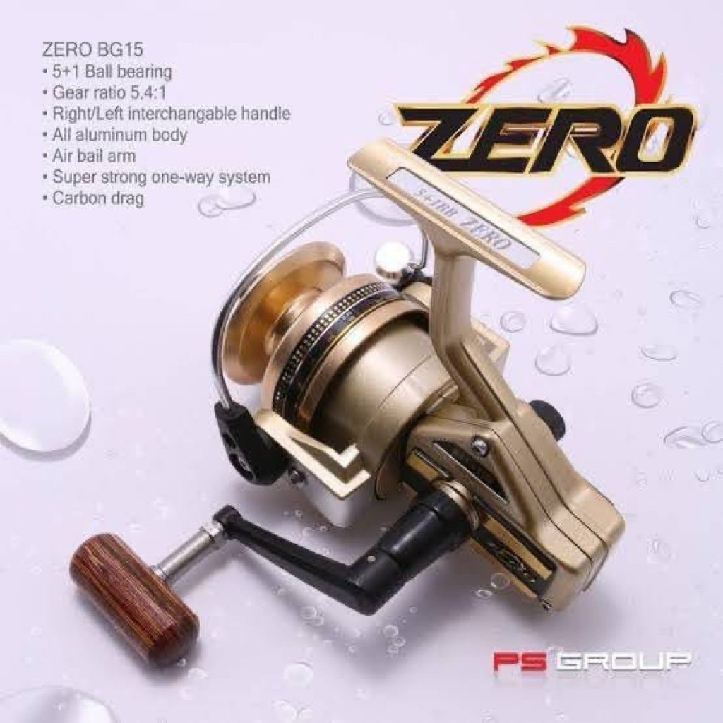 รอกสปินนิ่ง BG Zero  15 Limited  (สีทอง)