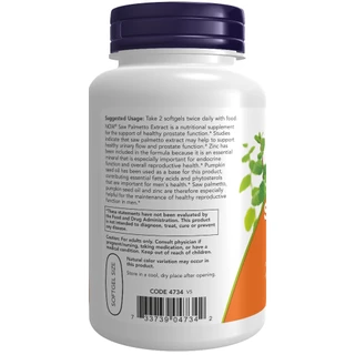 Now Foods, Saw Palmetto Extract, 90 Softgels.