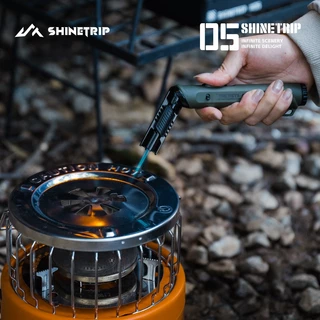 ShineTrip a566 a570 Torch ไฟฟู่ (ต้องเติมแก๊ส) หัวหมุนได้ 90 องศา ปรับความแรงได้ มีปุ่มเซฟตี้ล๊อค