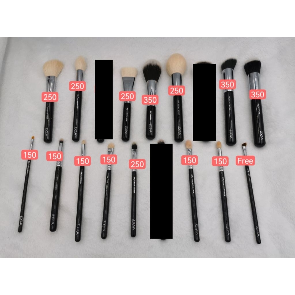 📢เหมา 15 ชิ้น มือสอง/แปรงแต่งหน้า ZOEVA ของแท้จาก Sephora Thailand