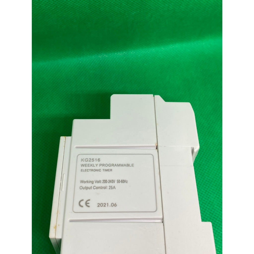 KG2516 WEEKLY PROGRAMMABLE ELECTRONIC TIMER