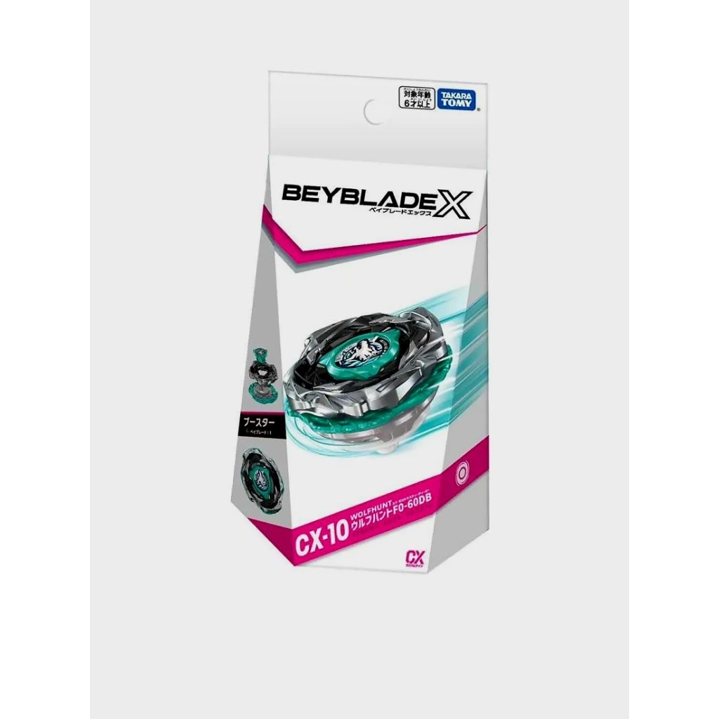 พร้อมส่ง Beyblade X CX-10 Booster Wolf Hunt F0-60DB