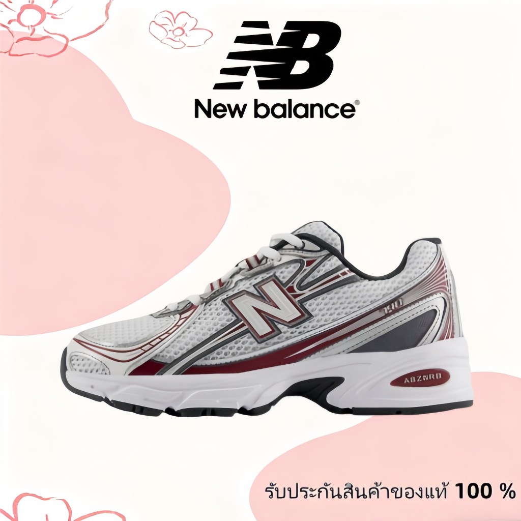 🔥ของแท้ 100 %🧸New Balance NB 740  U740RD2 Outdoor commuting running casual shoes