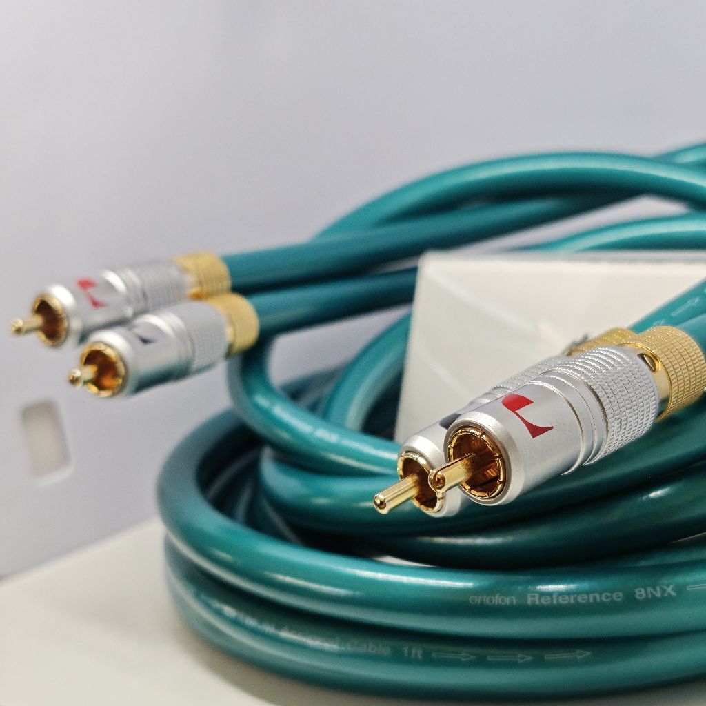 สายสัญญาณ RCA ORTOFON Reference 8NX ( ราคาต่อ 2 เส้น ) เข้าหัว Nakamichi ให้เสียงเต็มอิ่มในทุกย่านเสียง!! ราคา ถูกที่สุด ดีลบีเคเค แกลเลอรีภาพที่ 7